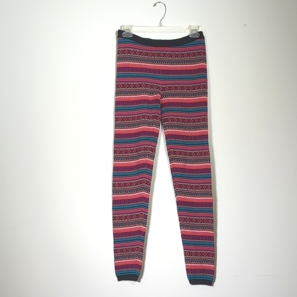 MOSSIMO Fair Isle Knit Tights M